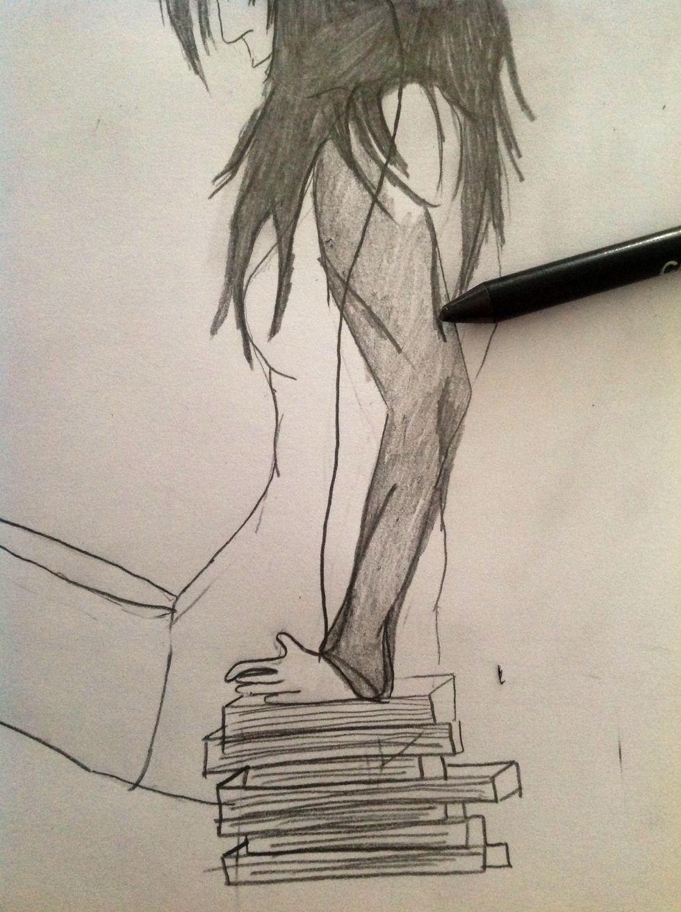 Now do the arms shadow....