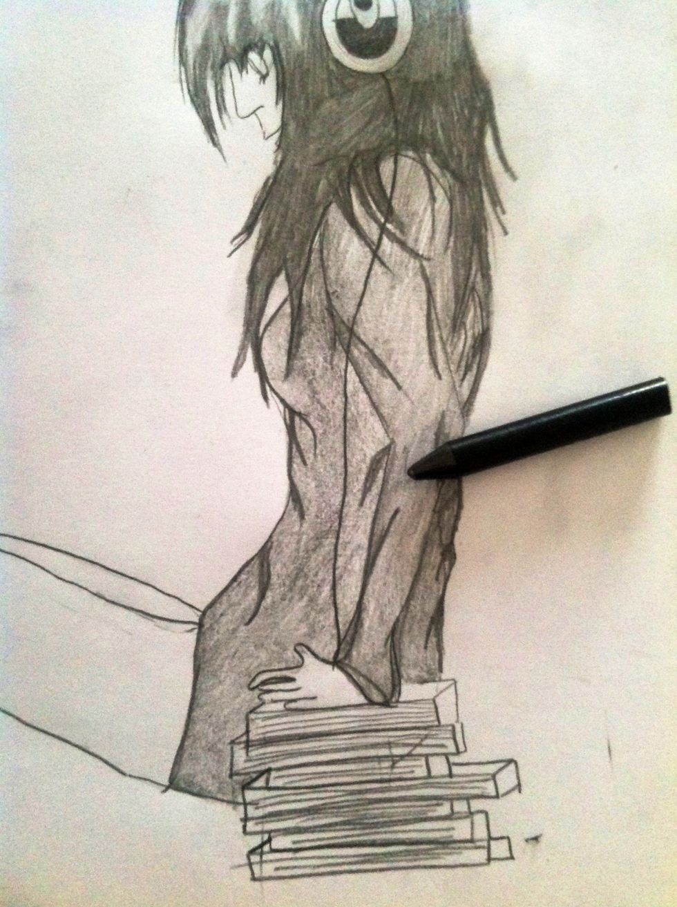 Now do the stomach and the..."chest"....shadow