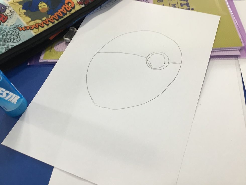 Now draw a circle in the first circle