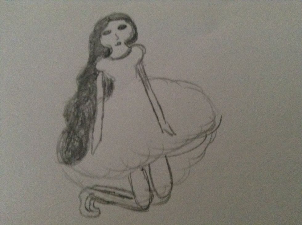 Now draw her face\ud83d\udc51