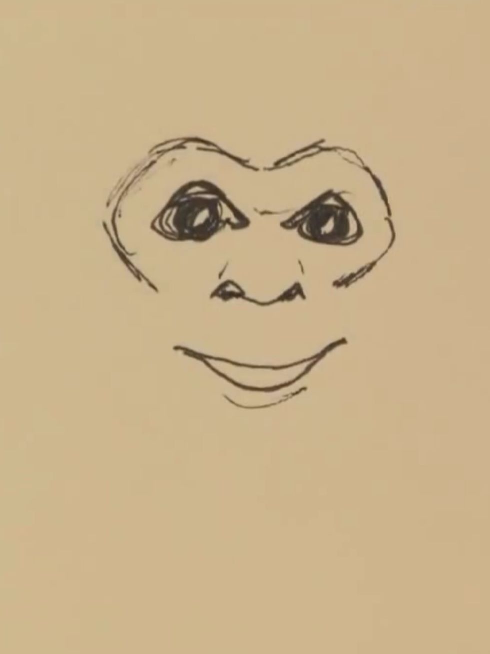 Now draw the mouth...