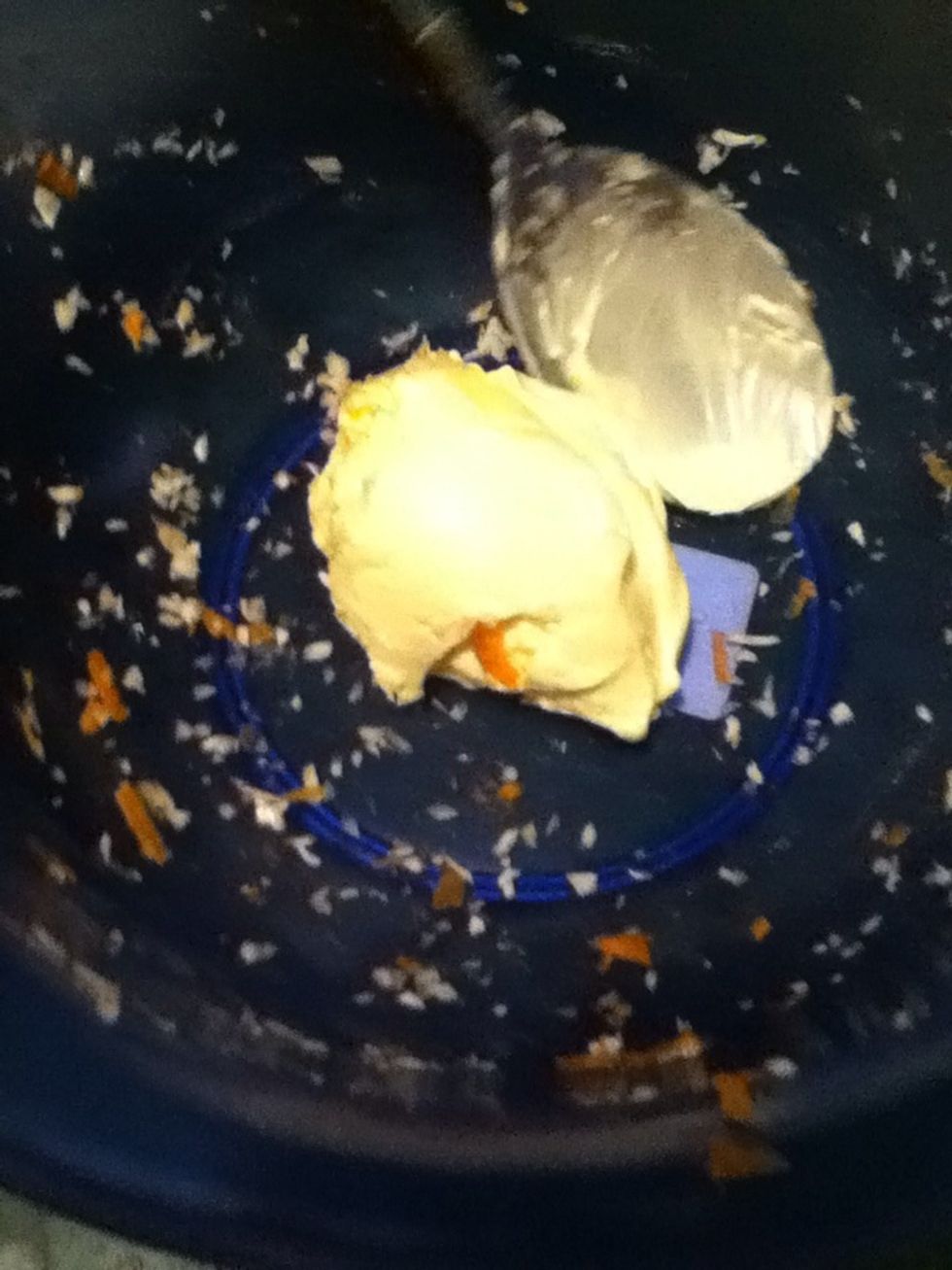 Now empty the carrot &the cabbage in another bowl and add mayonnaise