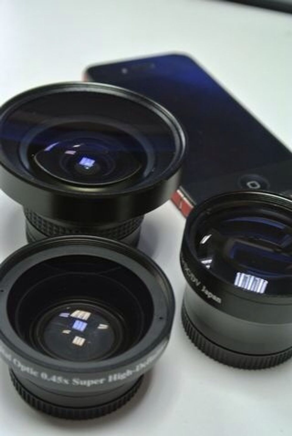 Now enjoy taking awesome photos with your iPhone with a proper conversion lenses!!