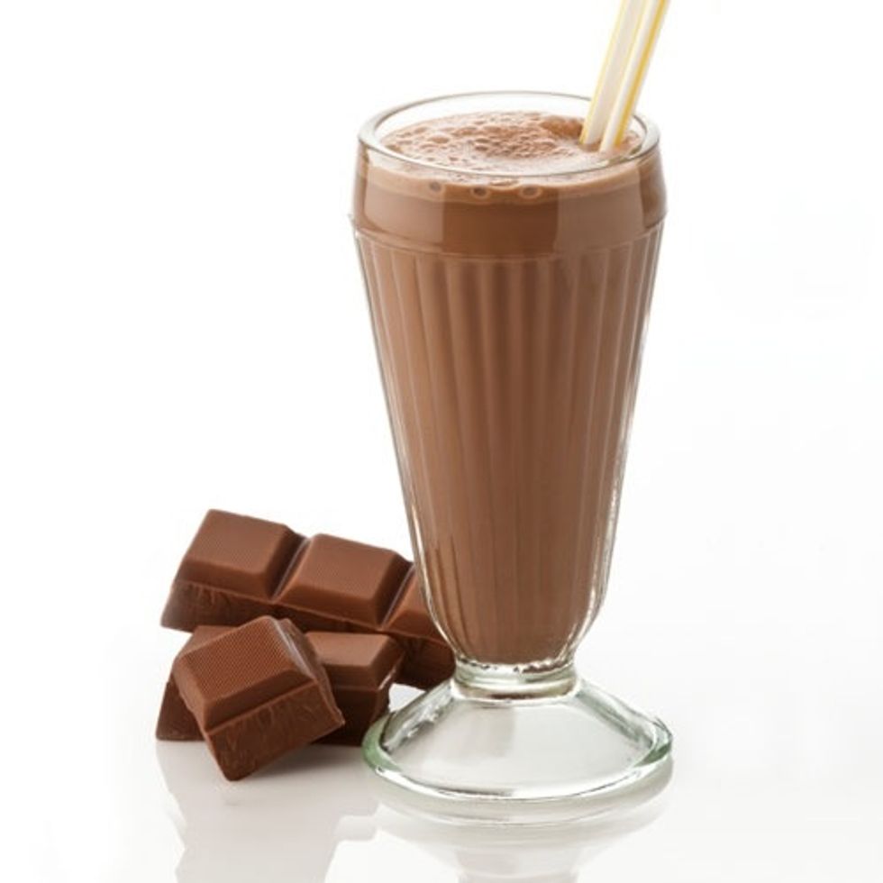 Now enjoy your milkshake