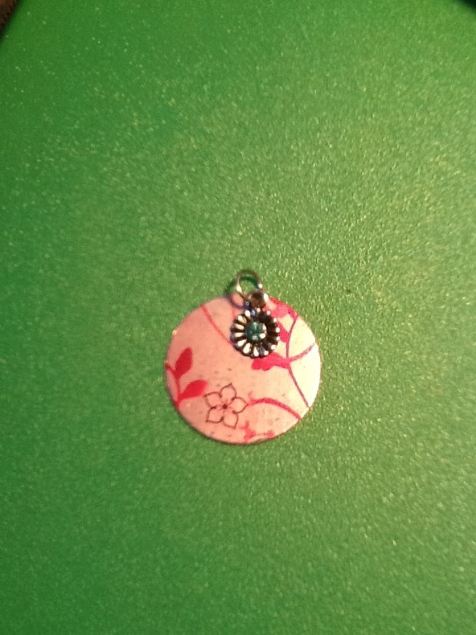 Now Find a bead or charm that you would like to put on it!