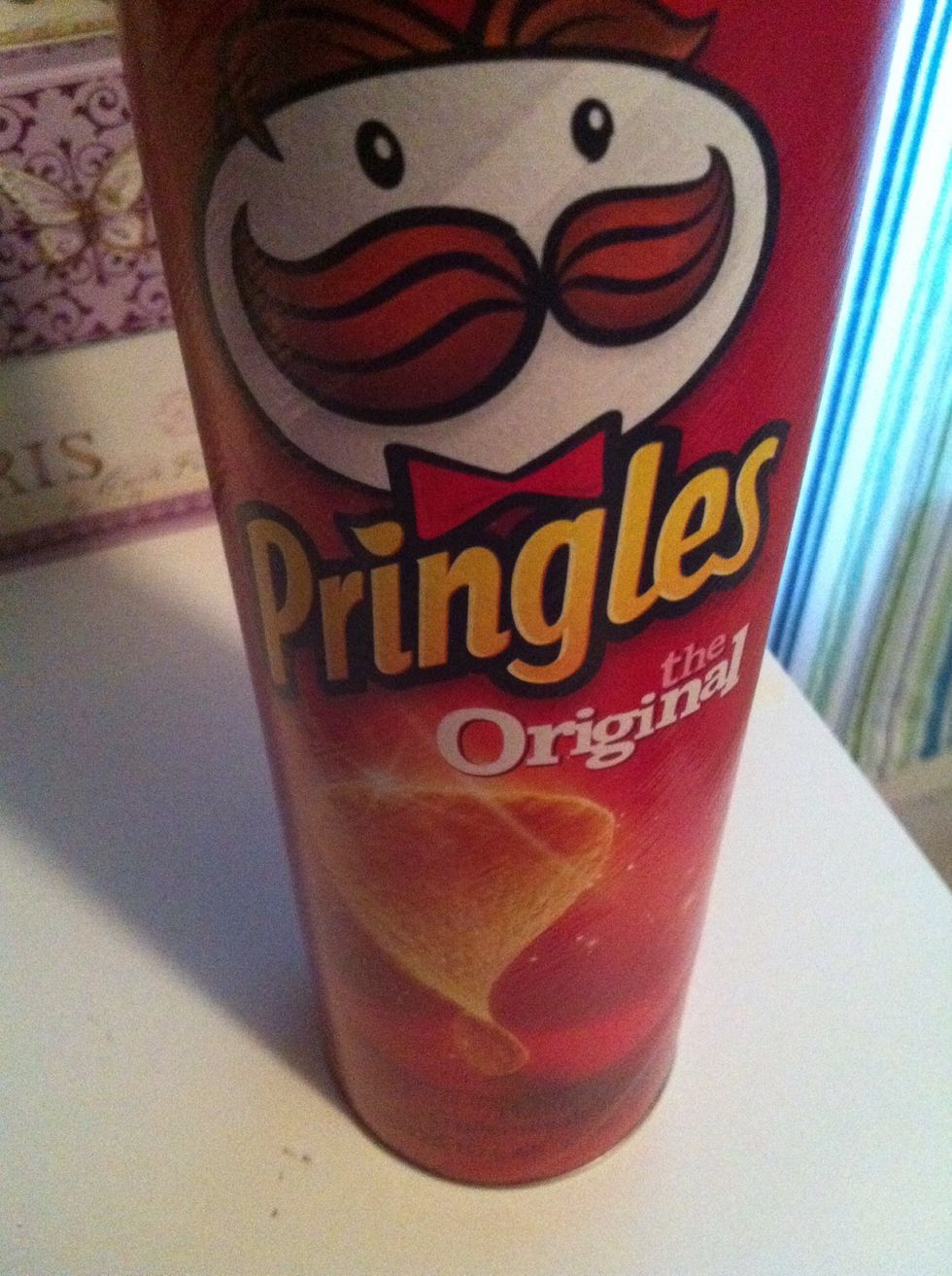 Now find a container I used a Pringles tube