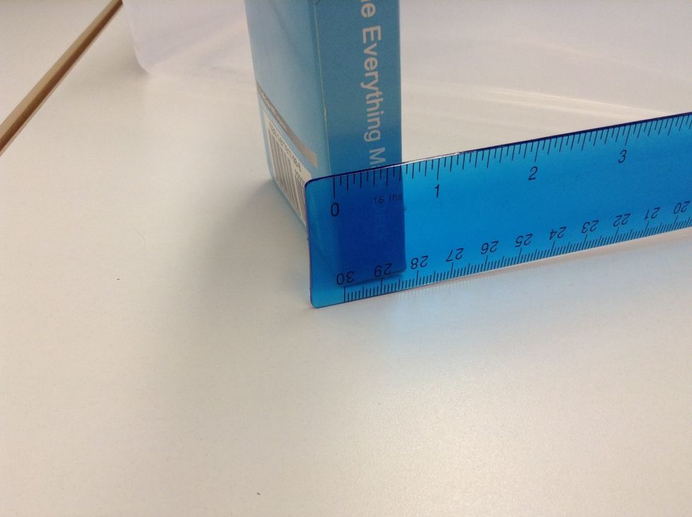 Now, find the depth of the object.