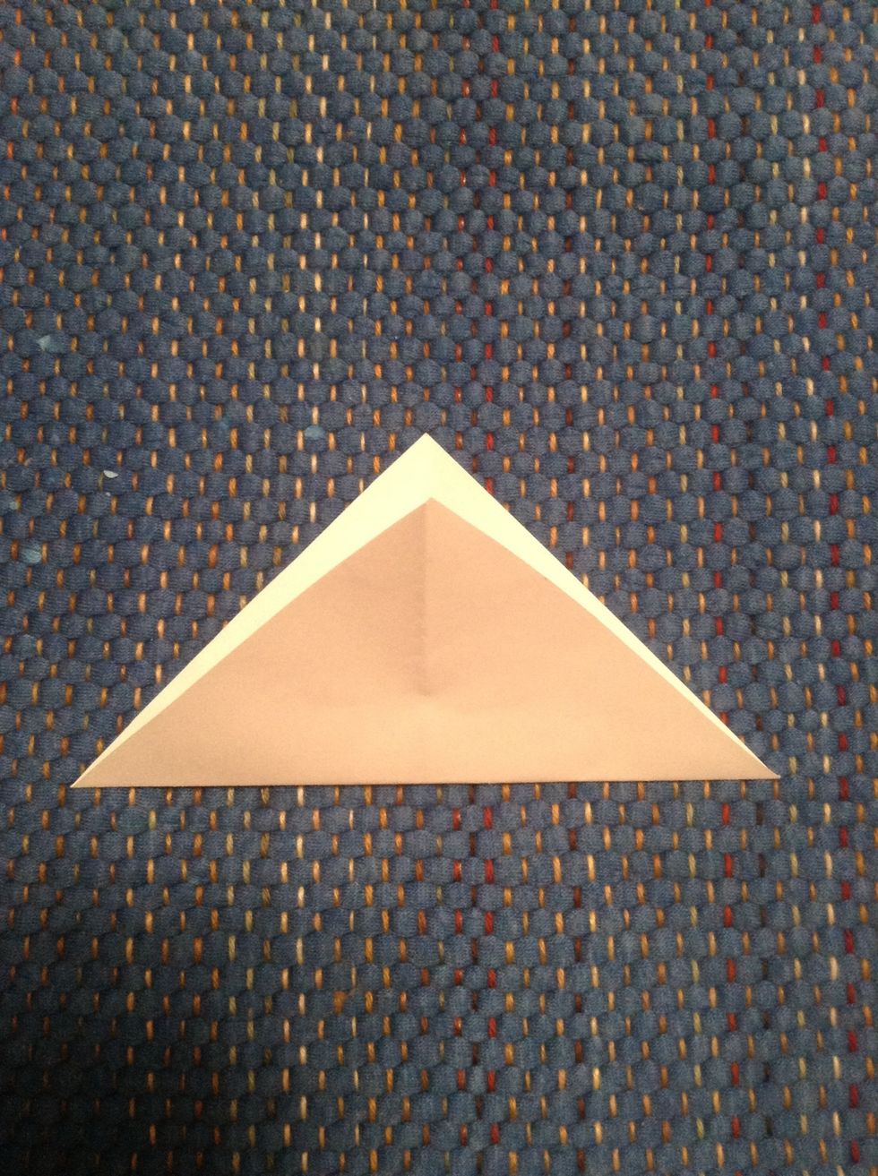 Now fold it down again.