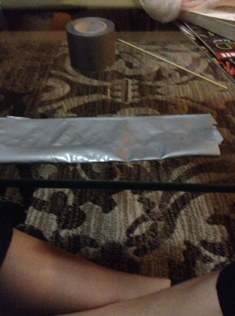 now fold over
