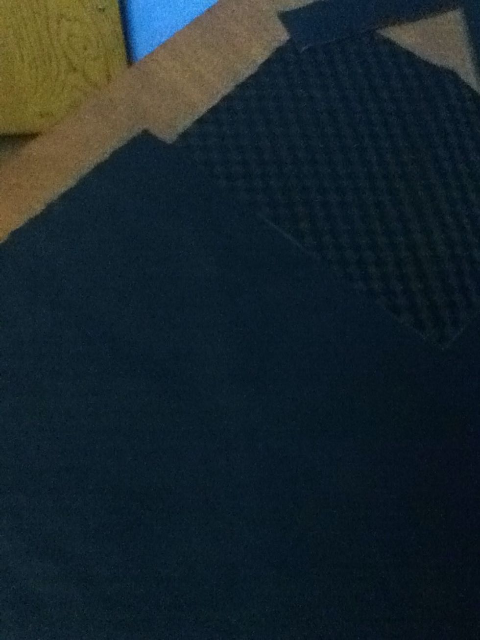 Now fold the fabric over so there are two layers.