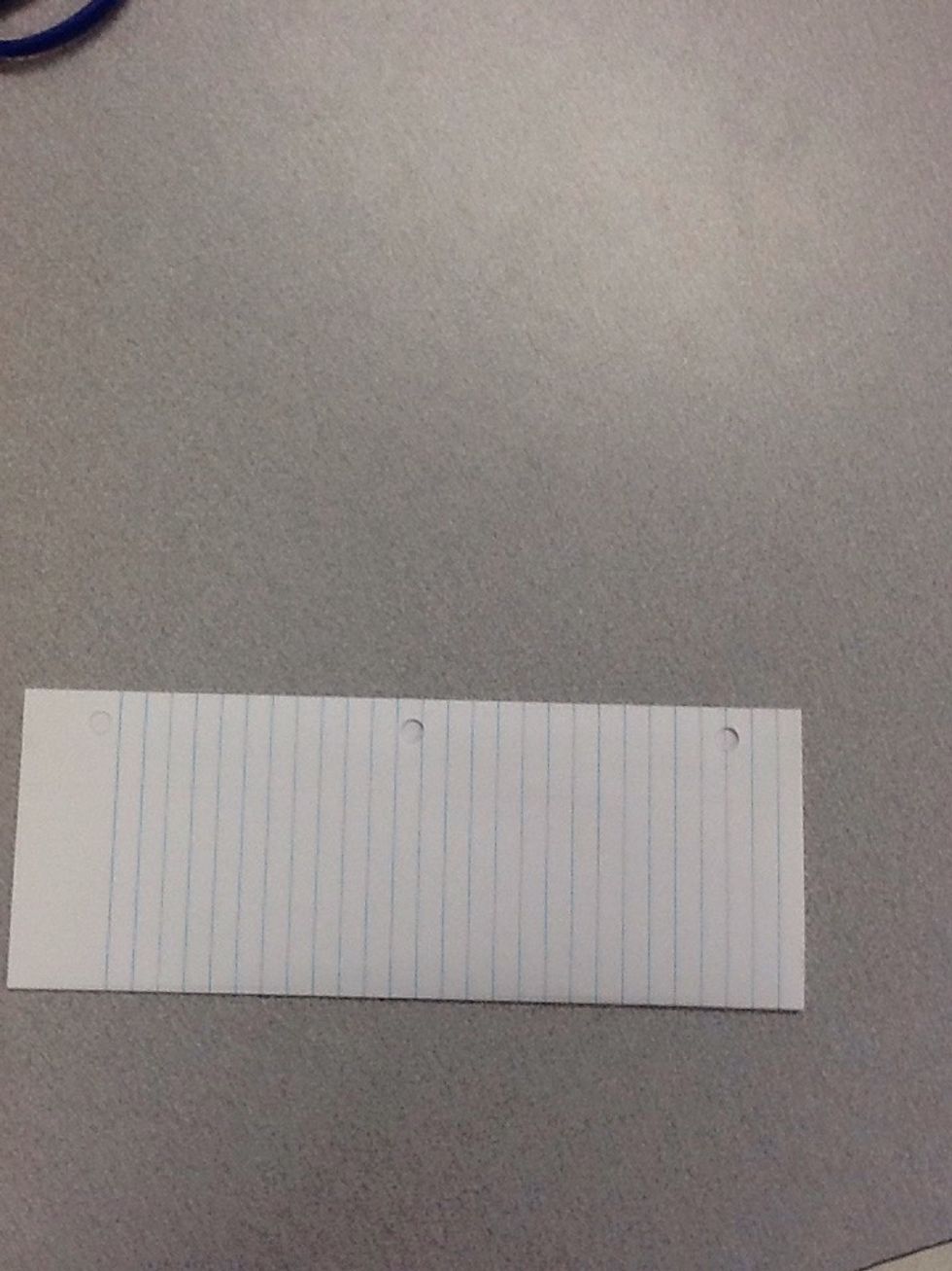 Now fold the paper in half like a hotdog!