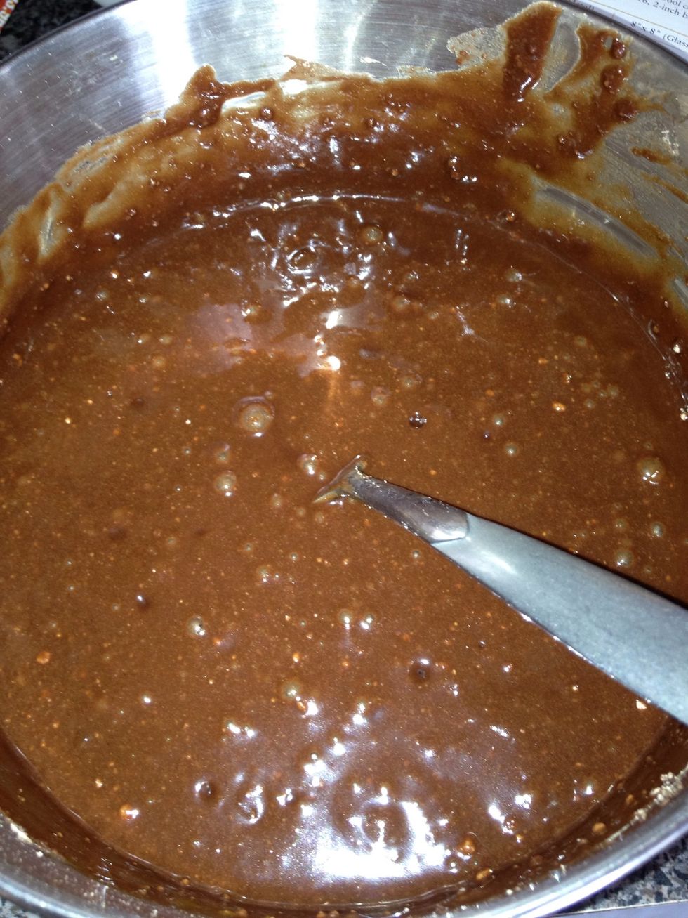 Now follow the instructions on the brownie box