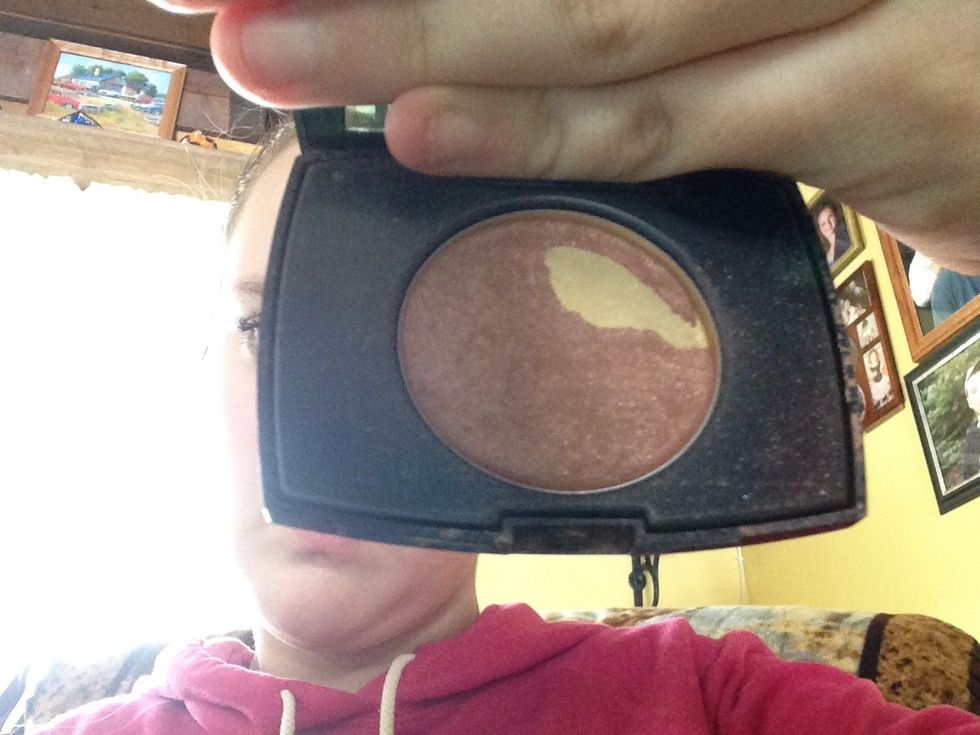 Now for blush/highlight