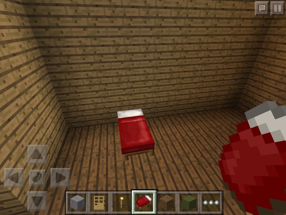 Now for the bunks. Start with one bed