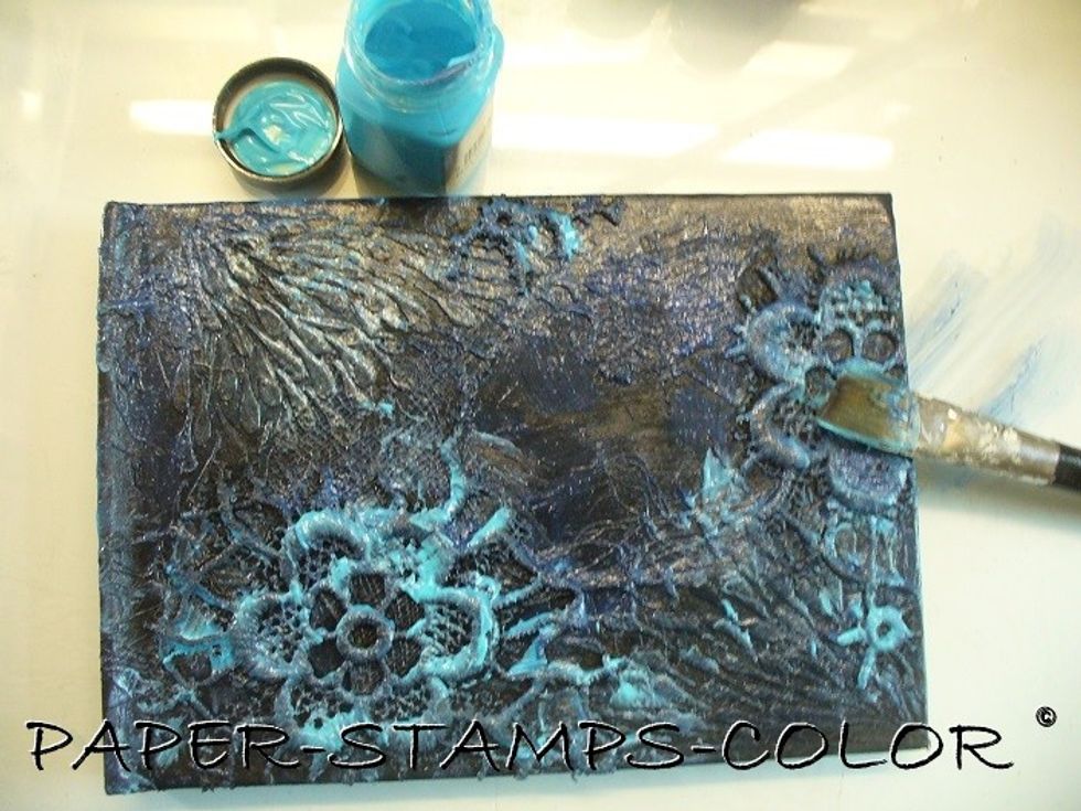 Now for the fourth one: add Aloha Velvet...