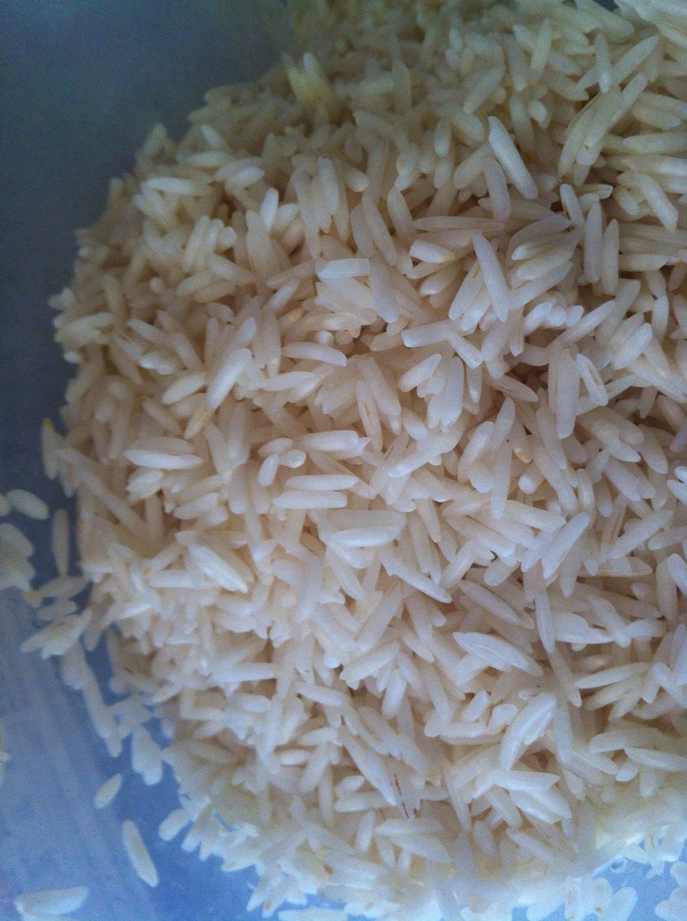 Now for the hero of the dish- you must use Basmati rice. It's even better if you can use an aged basmati rice.