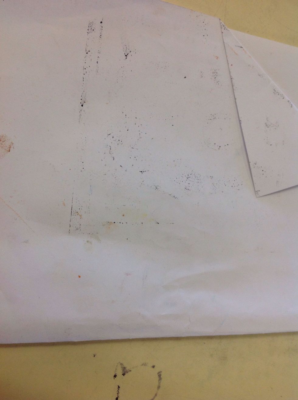 Now get a piece of white paper to print on