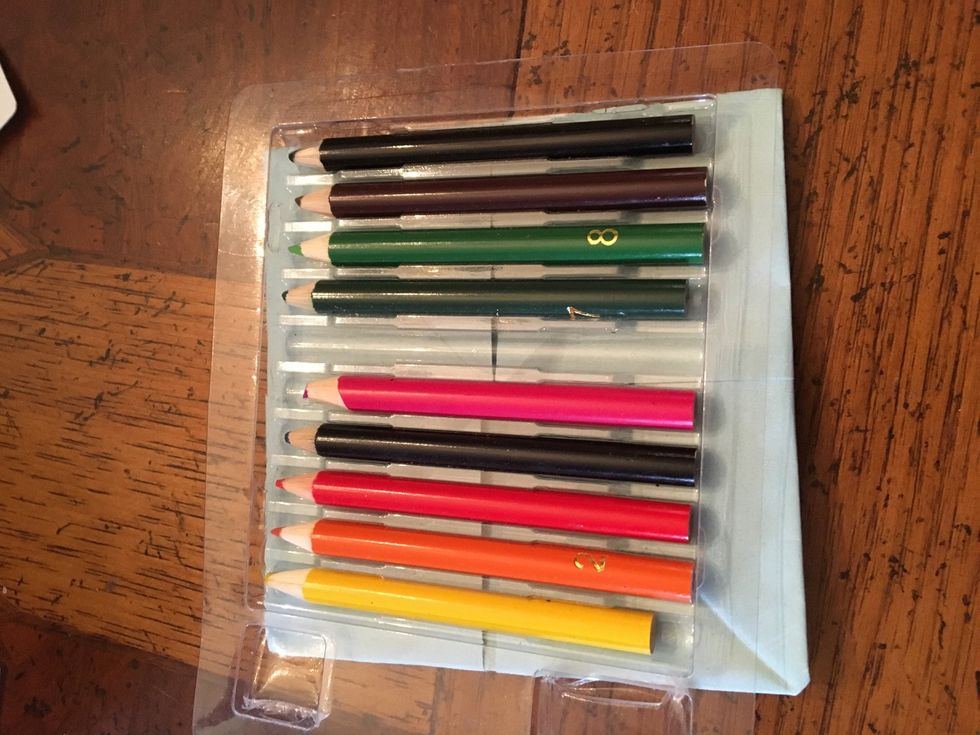 Now get out your colored pencils