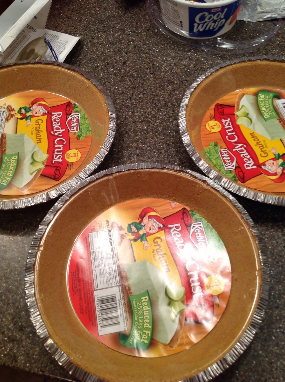 Now get ur graham crust ready