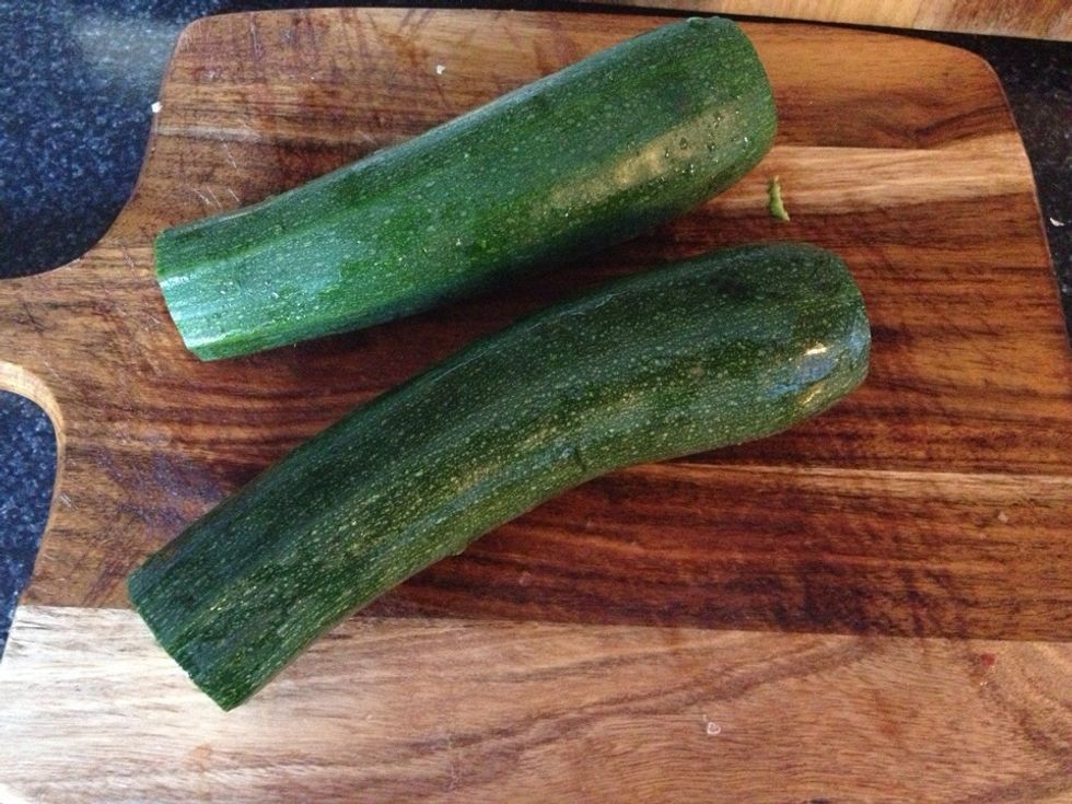Now get you zucchini (or "courgette" as the Americanos like to call it).