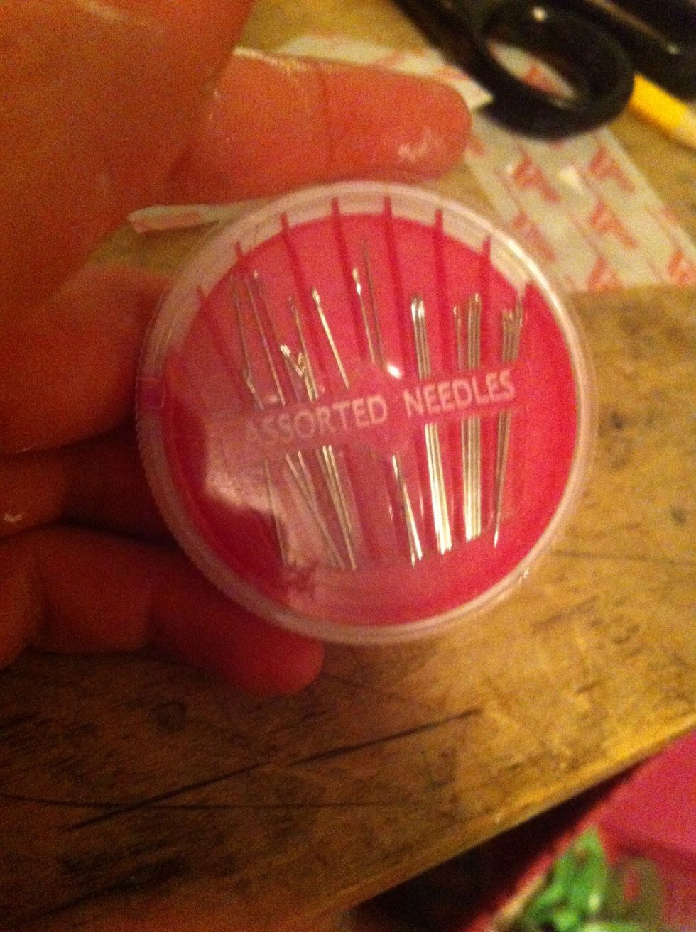 Now get your assorted needles...