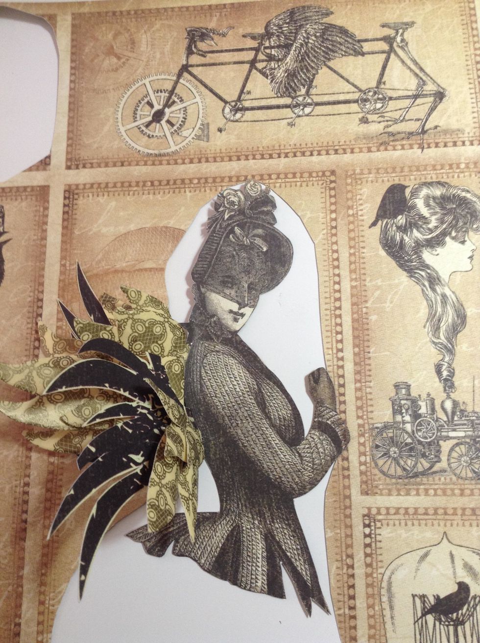 Now...glue this image from " Time Warp" to the wings.