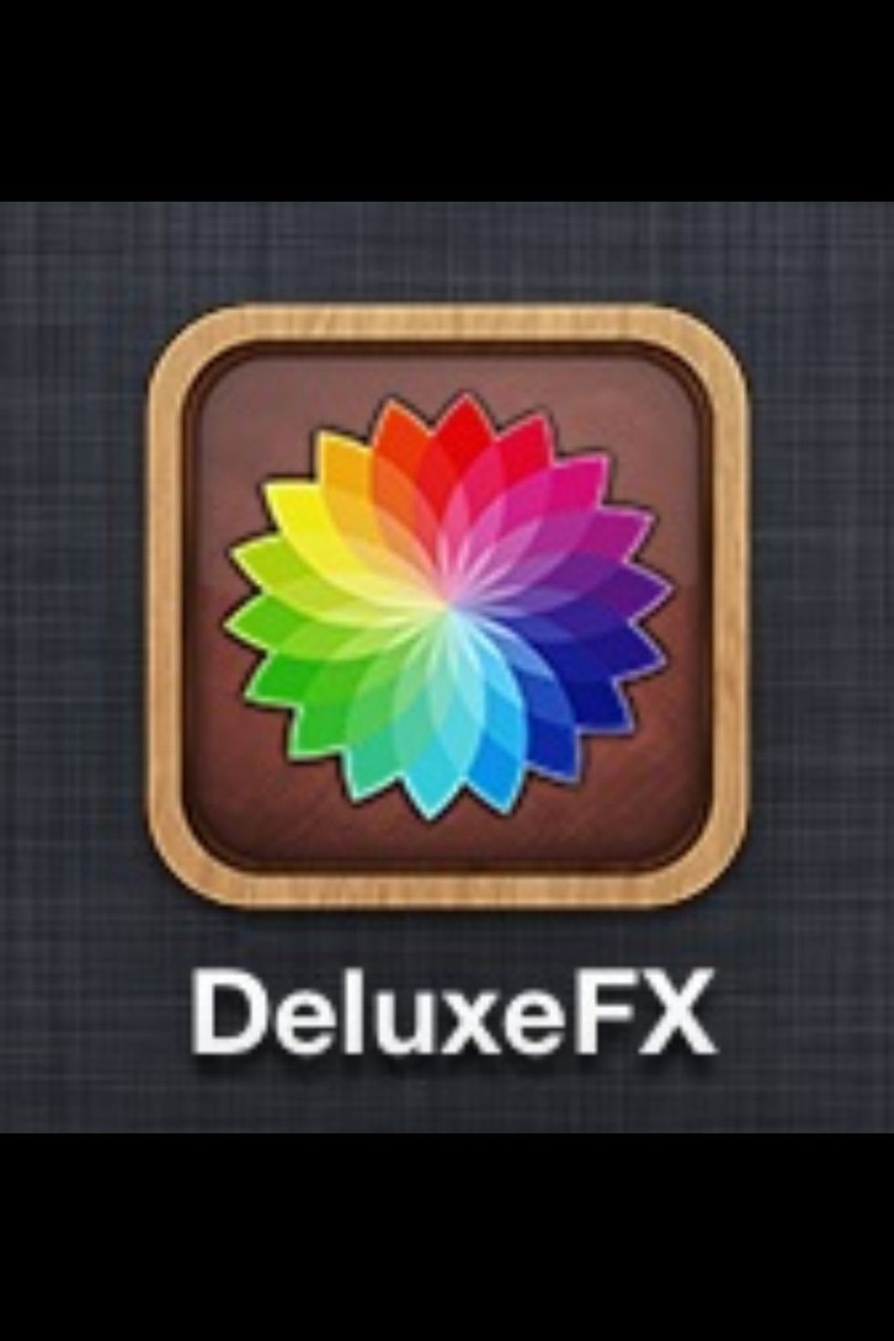Now go ahead and open your picture in Deluxe FX (99\u00a2). You can also use Insta Effect (Free), yet I prefer Deluxe FX. In this app there are many stunning filters and effects to use from.