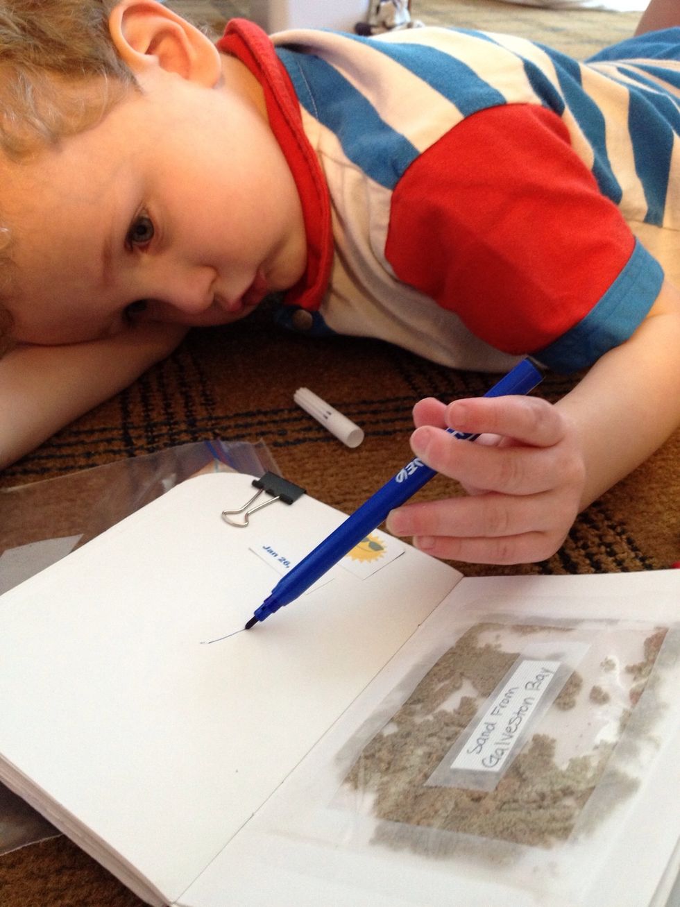 Now go on vacation and enjoy watching your kids make their books their own! I was surprised how much my boys (3 & 5) really got into it!