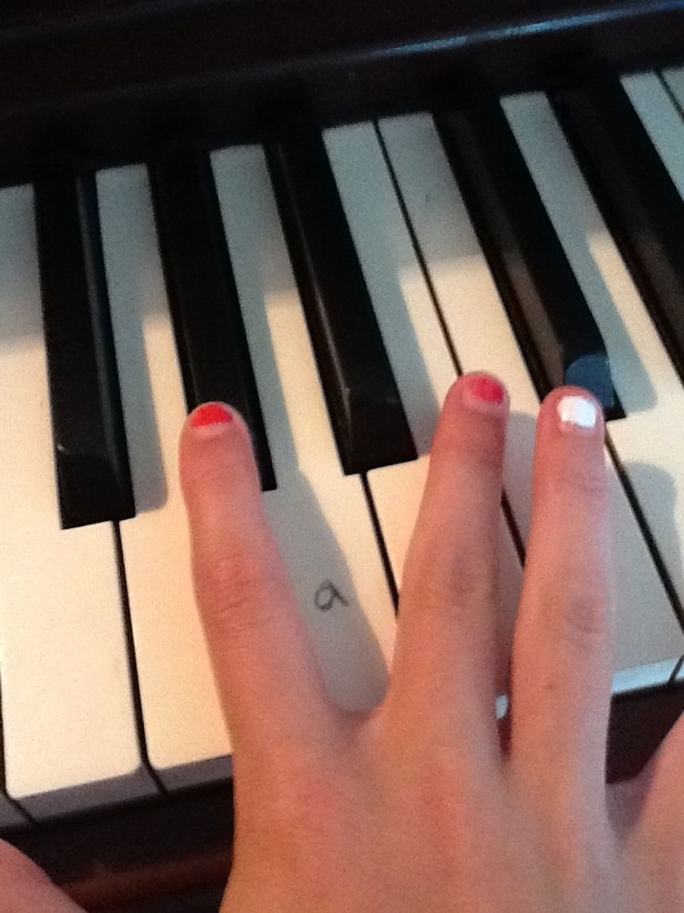 Now go one above from A