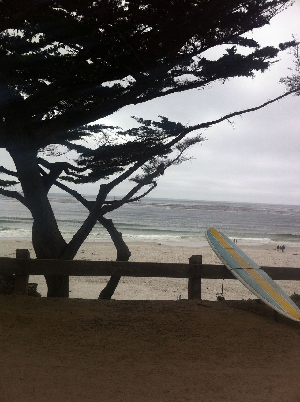 Now go to the coast (Santa Monica)