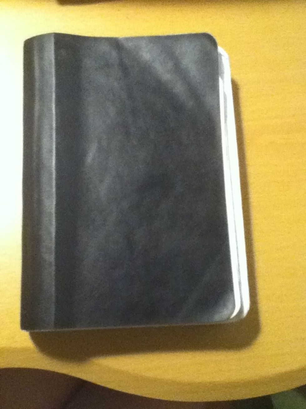 Now, here is your average sketchbook.