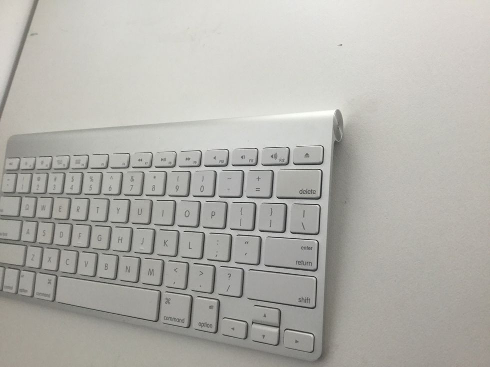 Now hold the power button until the small green light flashes