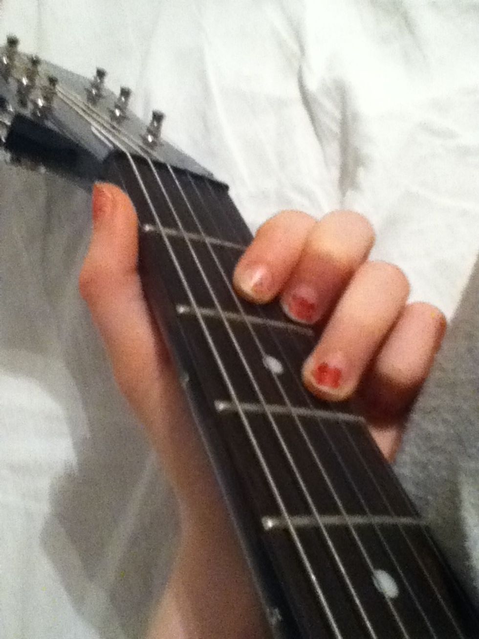 Now I am going to show you a D major.