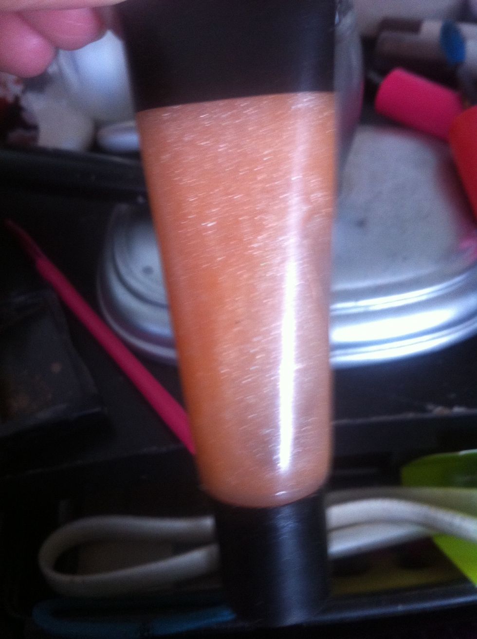 Now I just add light lip gloss and I'm done (: