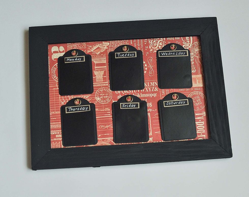 Now I'll be decorate the frame