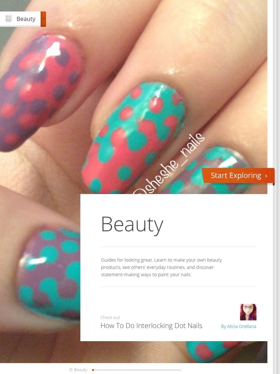 Now, I relax. I explore Snapguide...