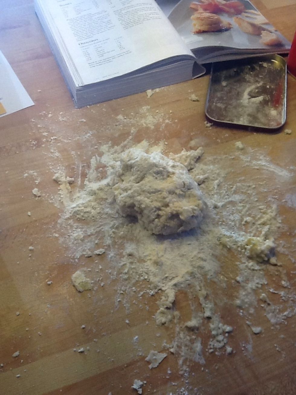 Now I've had in the milk and it's very messy.