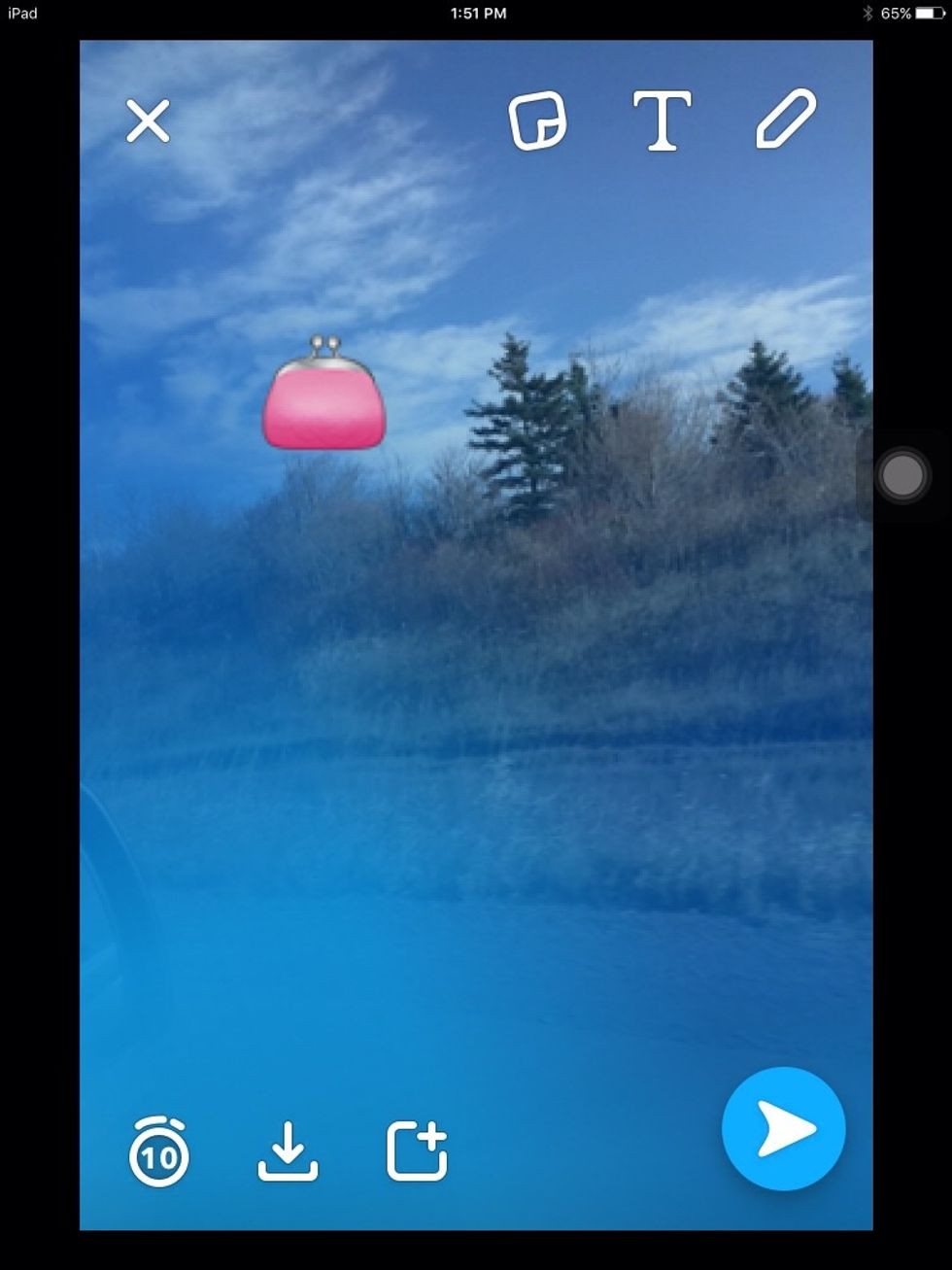 Now, if you picked more than one Emoji, repeat from step 4. You can go back and fix things if you need to.
