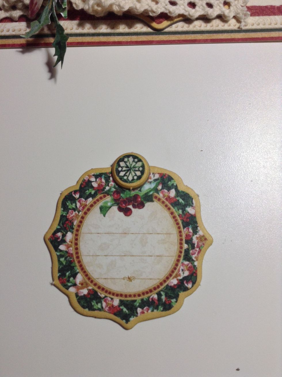Now in another Christmas Carol Chipboard...