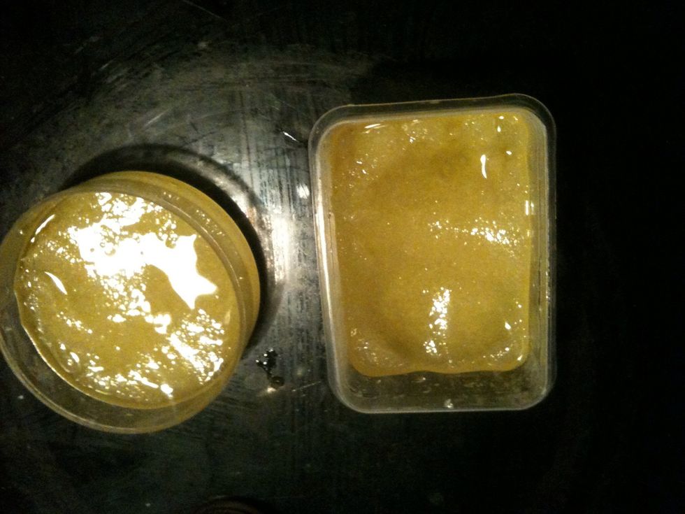 Now in to some containers \ud83d\ude0a