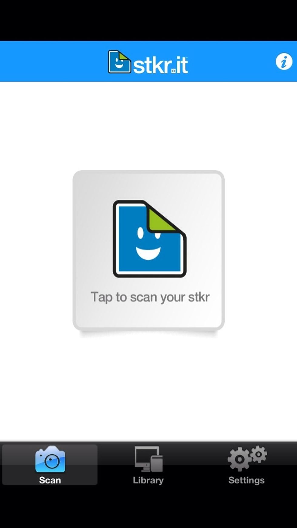 Now it is all about following the prompts. This one tells us to scan the label.