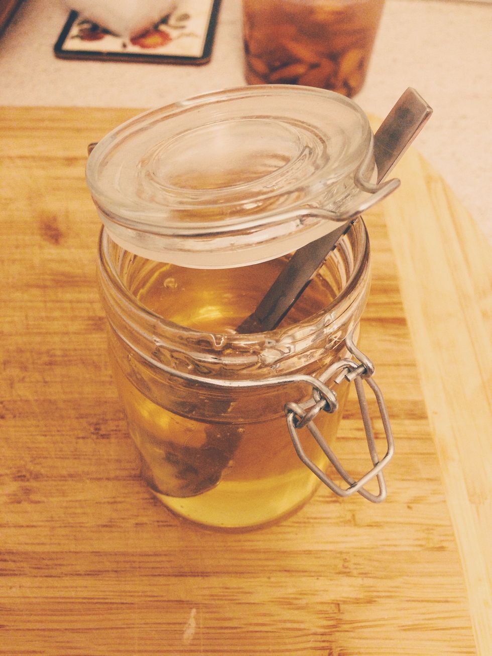 Now it's time to add some honey &....