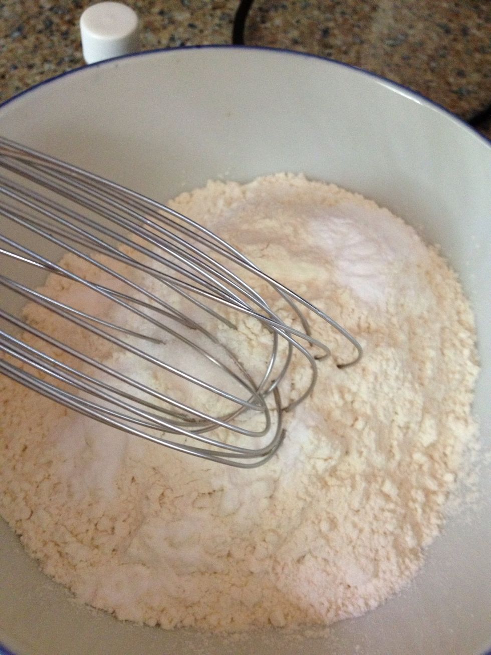 Now it's time to mix it up and add to the mixer mixture... Say that ten times really fast! Aha I bet you can't without getting tongue tied ;)