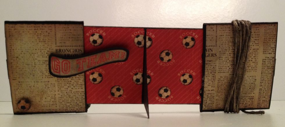 Now it should look like this. Decorate it as you like :-)