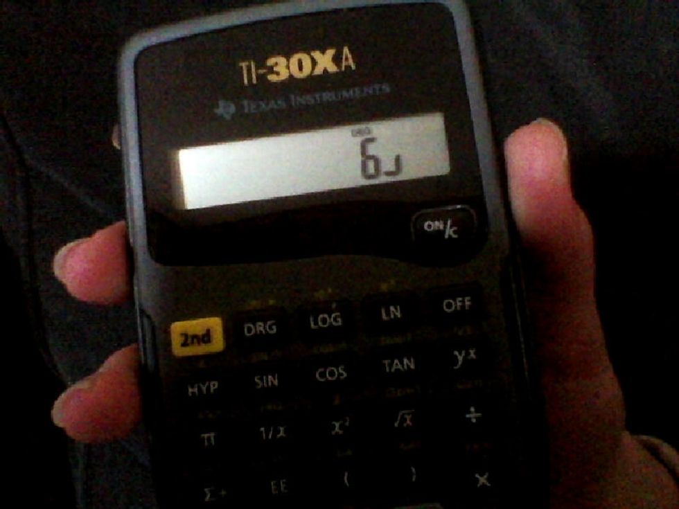 Now it should look like this. The \u2518 is the / or \u2015 of a fraction