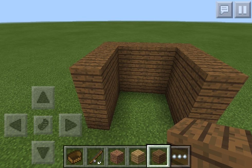 Now it should look like this when your done staking