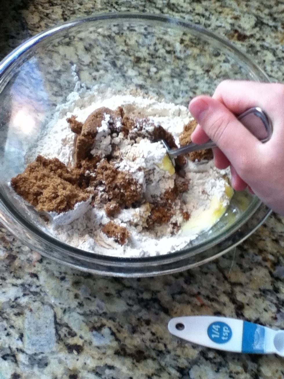 Now just keep on mixing