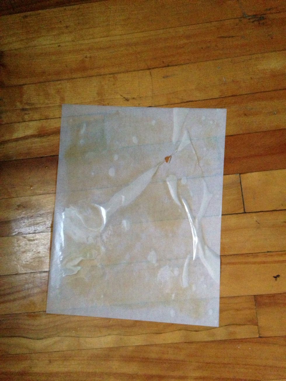 Now let it dry,you can use you're blowdryer if you like to make more faster\ud83d\udca8