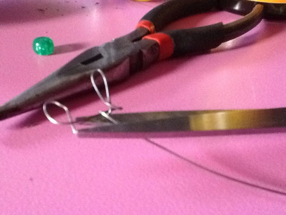Now make a charm with your wire, or get a charm