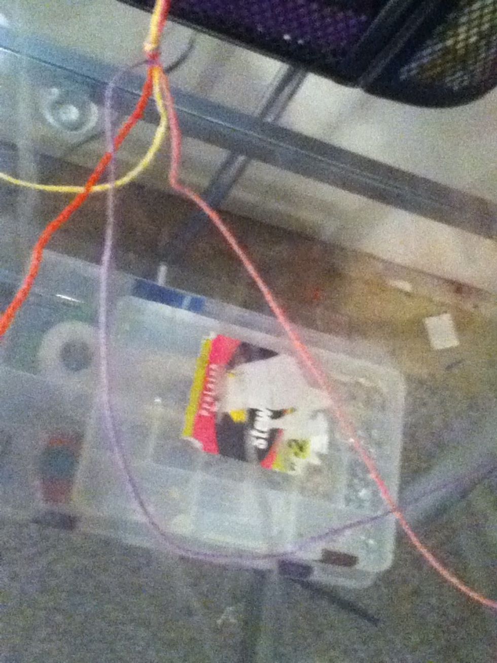 Now, make a four over the third string.